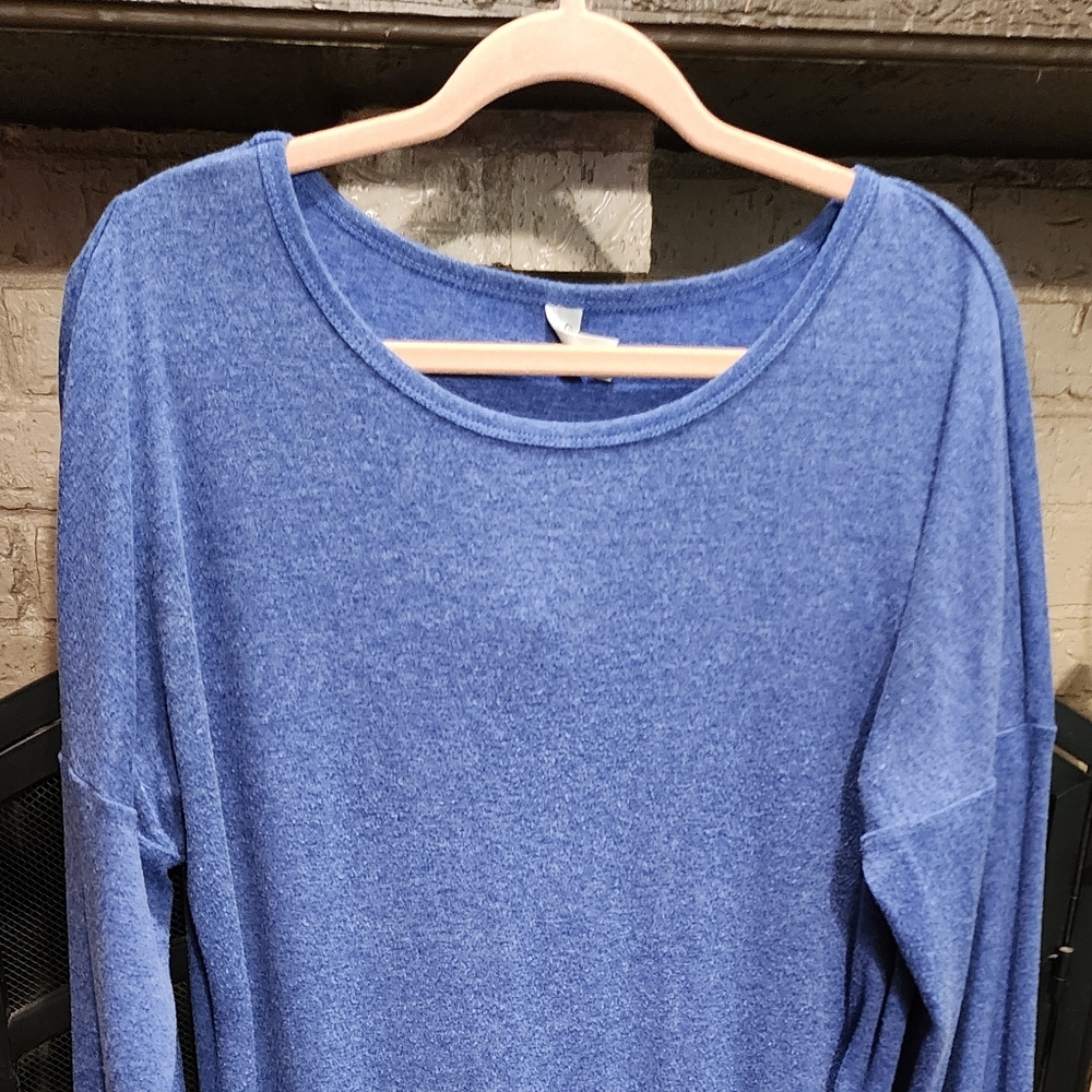 Large blue woman's top